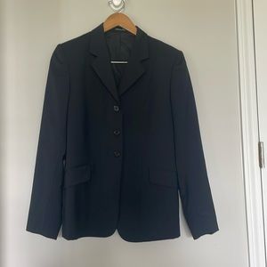 The Tailored Sportsman navy riding / show jacket Size 8R EUC